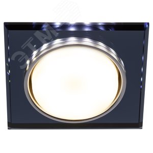 Светильник встраиваемый со светодиодной подсветкой DK LD50 BK GX53 черный - фото 1