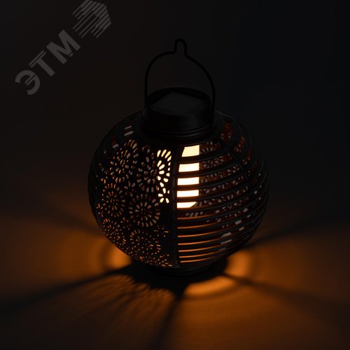 Светильник уличный ERASF22-49 Фонарь на солнечной батарее садовый динамичный свет 1LED - фото 4