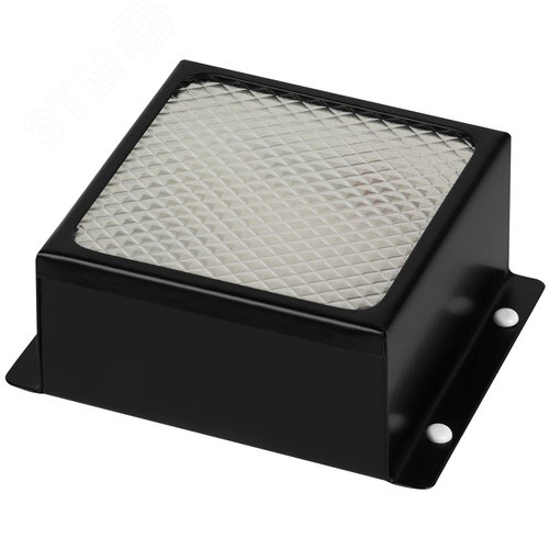 Светильник светодиодный ДВО-6Вт 520Лм 4000K IP20 ГРИЛЬЯТО Домино 100х100 черный Призма DVO21-06-P-4K80-5-B - фото 1