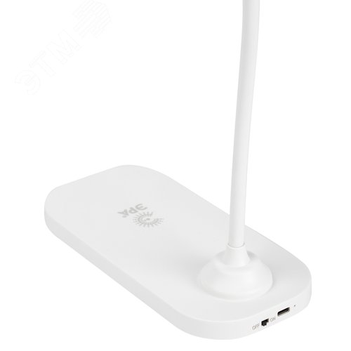 Светильник настольный светодиодный аккумуляторный 6Вт белый NLED-524-6W-W - фото 6