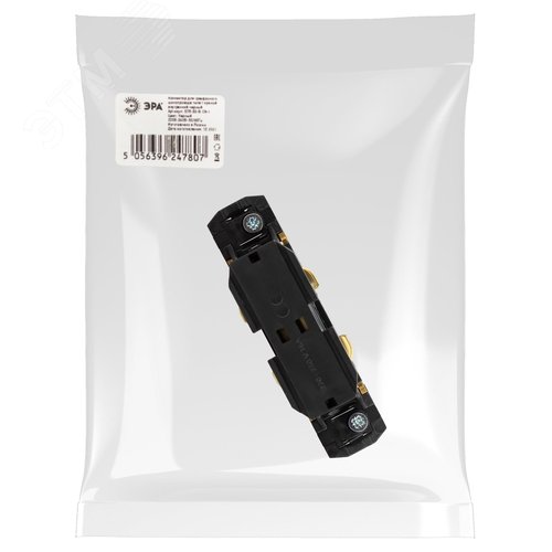 Коннектор для трехфазного шинопровода STR-30-B-CN-I типа I прямой внутренний черный - фото 6