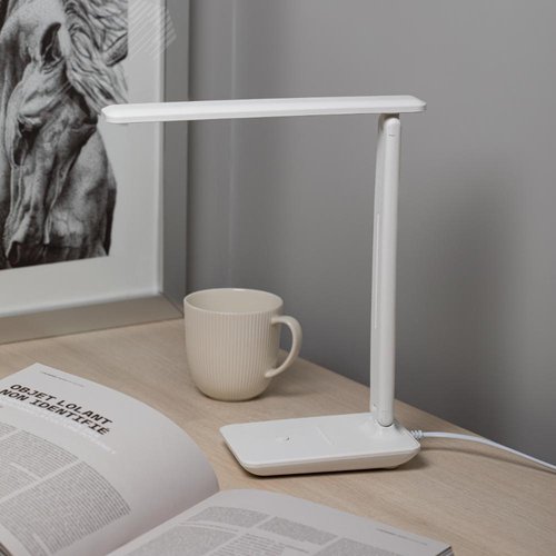 Светильник настольный ДНБ 7W NLED-508-7W-W светодиодный белый - фото 12