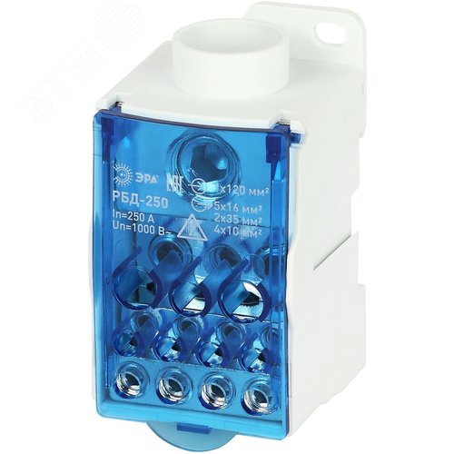 Изображение товара Распределительный блок на DIN-рейку РБД-250А (шт)