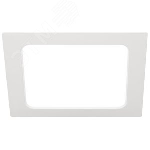 Изображение товара Светильник светодиодный встраиваемый LED 18-15-6K квадратный 15Вт 6500К (шт)