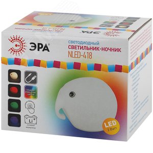 Светильник настольный NLED-418-2W-W белый (12/480) - фото 2