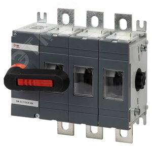 Изображение товара Выключатель-разъединитель ВНК-35-31130 PRO mvr20-3-160E 3П 160А с установленной фронтальной рукояткой управления (шт)