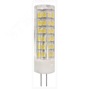 Лампа светодиодная LED 7 Вт 560Лм 2700К капсула теплый G4 170-265В LED JC-7W-220V-CER-827-G4 Standart - фото 3