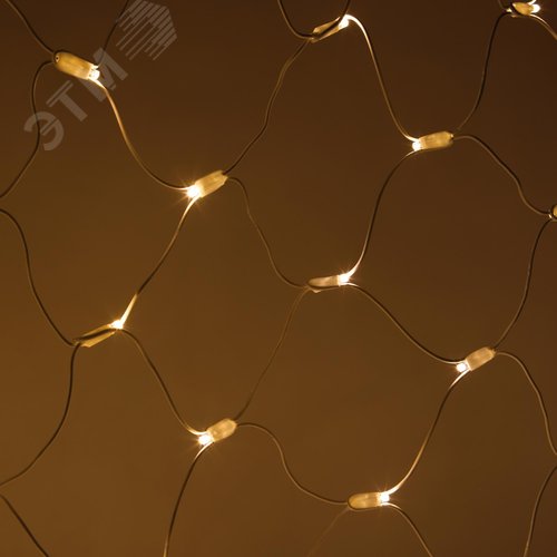 Гирлянда светодиодная новогодняя ERAPS-SK2 сеть 1,5x2 м теплый 150 LED - фото 4