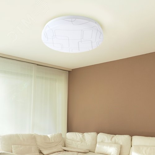 Светильник светодиодный бытовой SPB-6 Slim 2 24-4K 24Вт 4000K (20/160) - фото 3