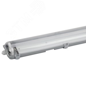 Светильник под 2 светодиодные лампы T8 G13 LED 2x600 транзитный с отражателем 20шт в линию SPP-103-0-102-060 IP65 - фото 7