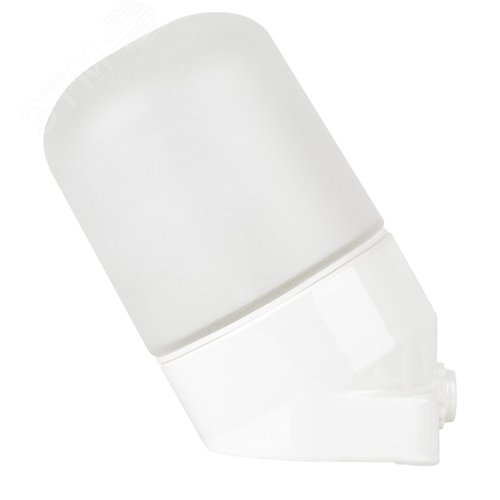 Светильник для бани керамика/стекло наклонный IP54 E27 max 60Вт 150х90х85 белый НББ 02-60-002 - фото 3