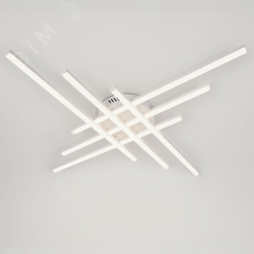 Светильник светодиодный потолочный ДПБ-109Вт 7 250Лм Модерн с ДУ Nora CLL-1-109-RC WH WH - фото 3