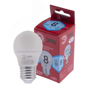 Лампа светодиодная LED P45-8W-840-E27 R
