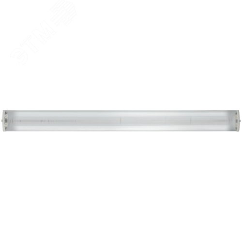 Светильник под 2хТ8 лампы с рассеивателем 1,2 м патрон G13 ДПО 11-2х18-001 (2/120) - фото 2