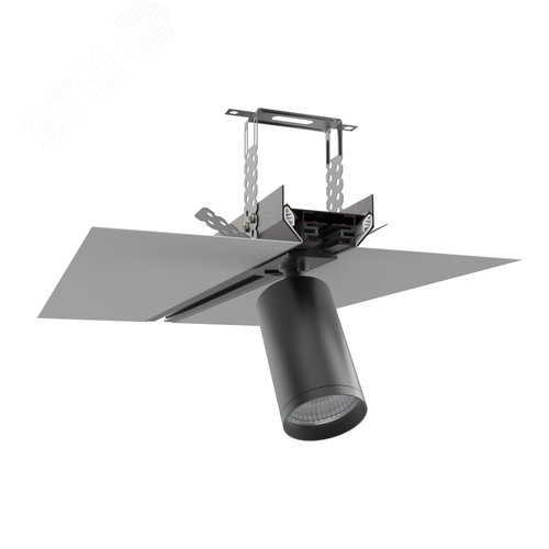 Профиль алюминиевый для установки 1ф шинопровода с натяжными потолками 2 шт. по 2 м. TR-1PTR-RMP - фото 2