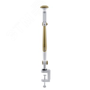 Светильник настольный светодиодный NLED-496-12W-G на струбцине золото - фото 6