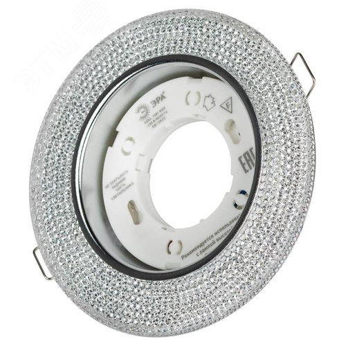 Светильник встраиваемый со светодиодной подсветкой DK LD53 WH GX53 белый - фото 4