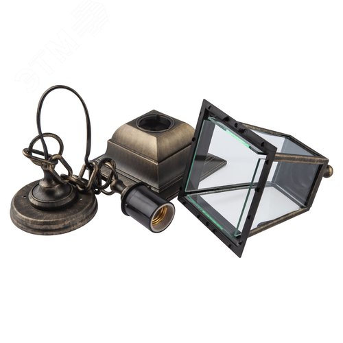 Светильник подвесной НСУ 04-60-001 четырехгранный под бронзу IP44 Е27 max60Вт - фото 10