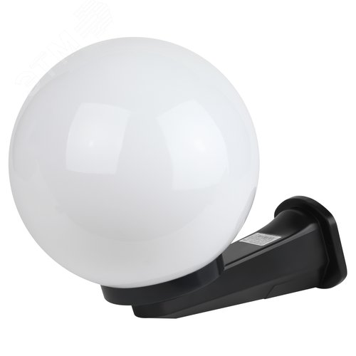 Изображение товара Светильник настенный НБУ 01-60-251 шар опаловый IP44 Е27 max60Вт d250mm с настенным крепежом (шт)