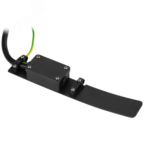 Светильник уличный напольный 230В Е27 IP54 черный с розеткой «Беллона» GBF-103-1-BL-0650 - фото 4