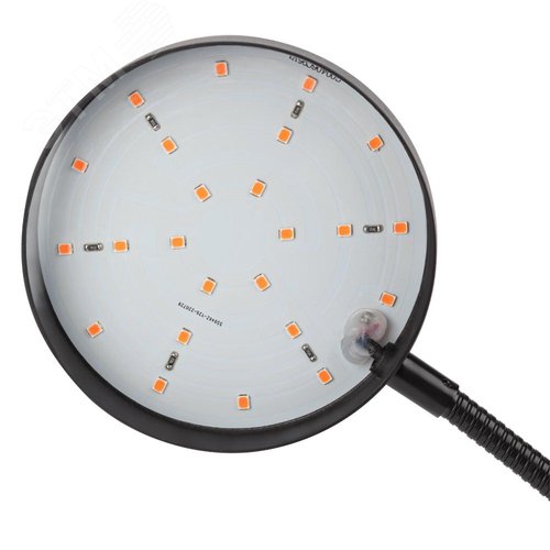 Светильник для растений на прищепке FITO-20W-АLED-R красно-синего спектра 20 Вт черный - фото 5