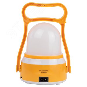 Фонарь кемпинговый светодиодный KA-801 Гном аккумуляторный 4 Вт, 1700мАч 5V, USB, подвес + диммер Элементы питания в комплекте - фото 5