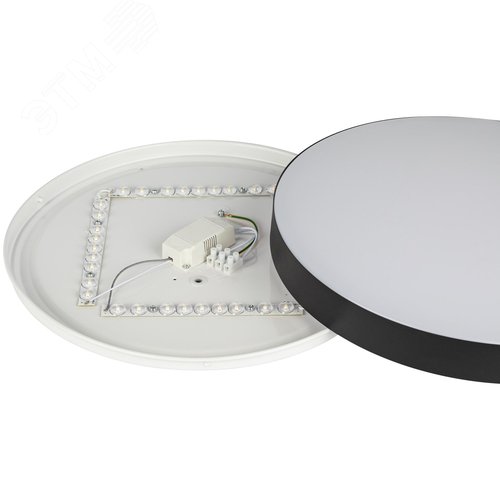 Светильник потолочный светодиодный Relict 38 SPB-6-40 4К BK 40W 4000K черный - фото 3