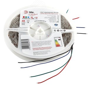 Лента светодиодная 14,4Вт/м 12В RGB IP65 60LED/м LS5050-14,4-60-12-RGB-IP65-1 - фото 2