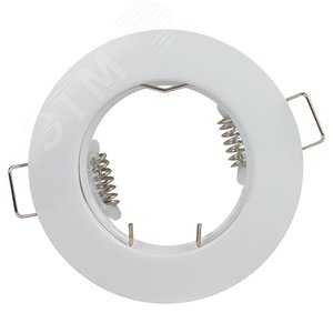 Светильник штампованный MR16,12V/220V, 50W белый ST3 WH - фото 6