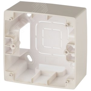 Изображение товара Коробка накладного монтажа 1 пост, Эра12, шампань (20/200/1600) 12-6101-04 (шт)