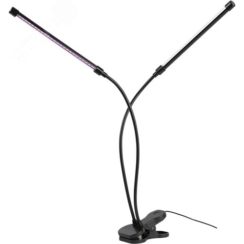 Светильник светодиодный для растений на прищепке красно-синего спектра 20 Вт FITO-20W-АLED-RB - фото 4