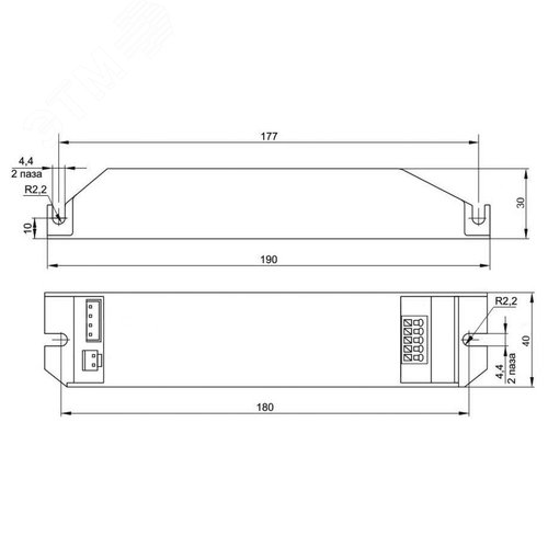 Блок аварийного питания БАП для светильников универсальный до 24 Вт 1час IP20 - фото 6