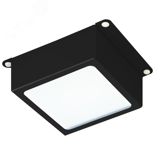 Светильник светодиодный ДВО-36Вт 3420Лм 5000К 89х89мм ГРИЛЬЯТО 100х100 домино черный 6 кубиков драйвер SPO-646-3-5K-B6 - фото 1