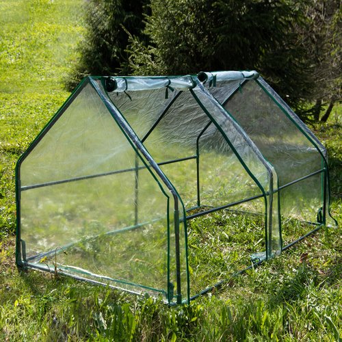 Теплица FITO-House-medium со светильником в комплекте 1800х900х900 мм 2 отсека - фото 8