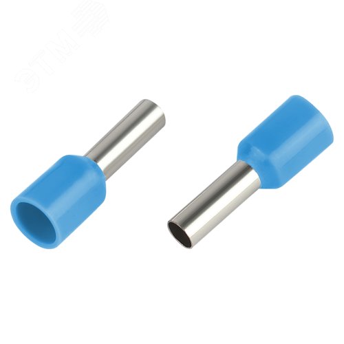 Изображение товара Наконечник-гильза с изолированным фланцем (упаковка 10 шт.) NO-225-05 НШвИ 2,5-8 (уп)