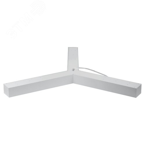 Светильник LED Geometria Igrek SPO-144-W-40K-066 66Вт 4000К 4000Лм IP40 1200х1200х80 белый подвесной драйвер внутри - фото 4