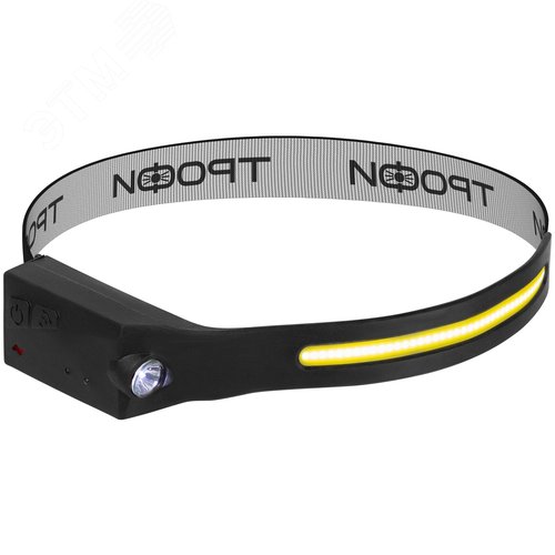Фонарь налобный светодиодный Трофи GA-104 Kiber-simple аккумуляторный 5 Вт COB + 3 Вт LED сенсорное управление - фото 3