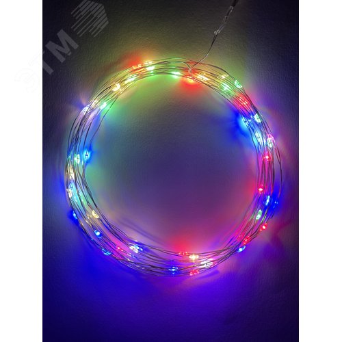 Гирлянда LED Нить 5 м мультиколор, АА ENIN -5NM - фото 2