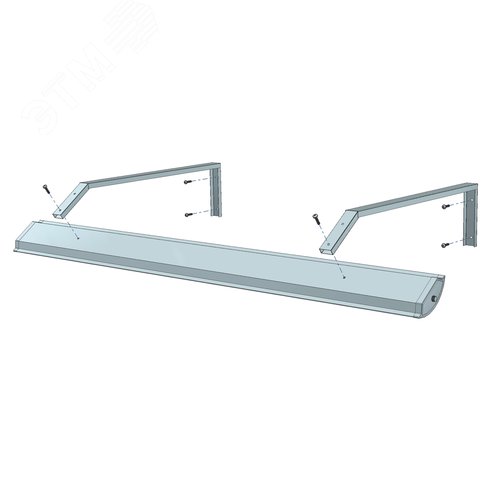 Кронштейн для школьных досок для светильников ДПО SPO-SCHOOL-SET (2 шт.) - фото 3