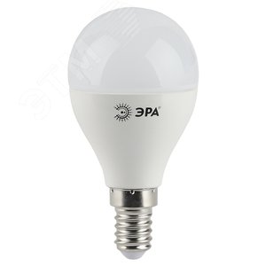 Лампа светодиодная LEDP45-9W-827-E14(диод,шар,9Вт,тепл,E14) Б0029041 ЭРА - 3
