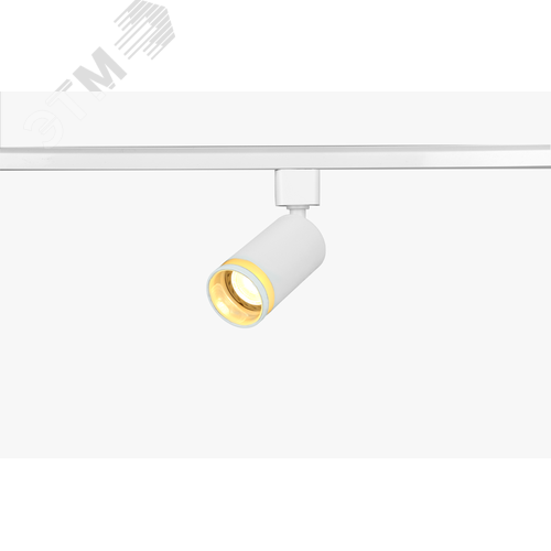 Светильник трековый однофазный TR77 - GU10 WH под лампу белый - фото 2