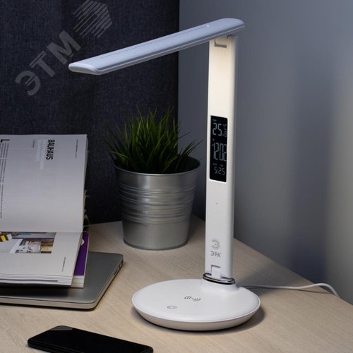 Светильник настольный NLED-505-10W-W светодиодный белый - фото 11