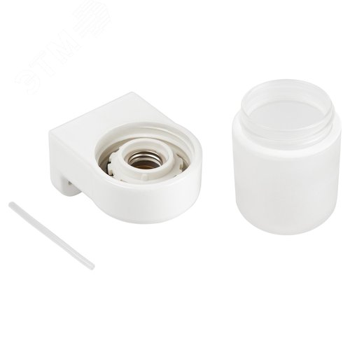 Светильник для бани керамика/стекло угловой IP54 E27 max 60Вт 150х110х85 белый НББ 02-60-003 - фото 8