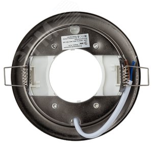 Светильник встраиваемый KL35 BK-10 /1 под лампу Gx53 220V 13W черный металл (10/100/2400) - фото 3