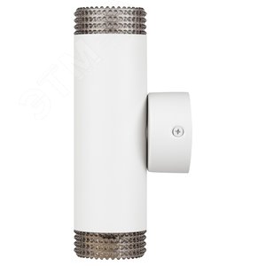 Светильник настенный WL50 WH/BK 2хGU10 2х12Вт IP20 белый, черный - фото 4