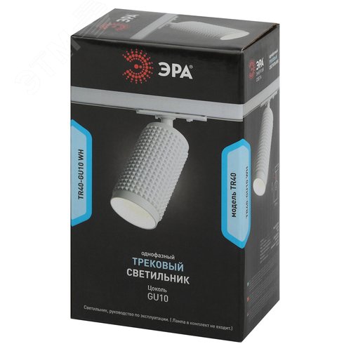 Светильник трековый однофазный ДВО TR40-GU10 WH под лампу MR16 белый - фото 7