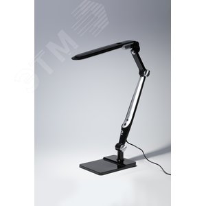 Светильник настольный светодиодный NLED-497-12W-BK на струбцине и с основанием черный - фото 4