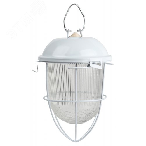 Светильник НСП 41-200-003 с решеткой Желудь сталь стекло IP54 E27 max 200Вт 185х345 белый - фото 2
