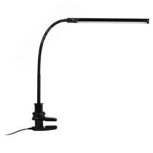 Светильник настольный NLED-509-8W-BK светодиодный на струбцине черный - фото 4