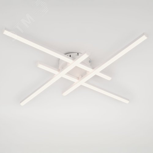 Светильник светодиодный потолочный ДПБ-62Вт 4 995Лм Модерн с ДУ Nora CLL-1-62-RC WH - фото 5